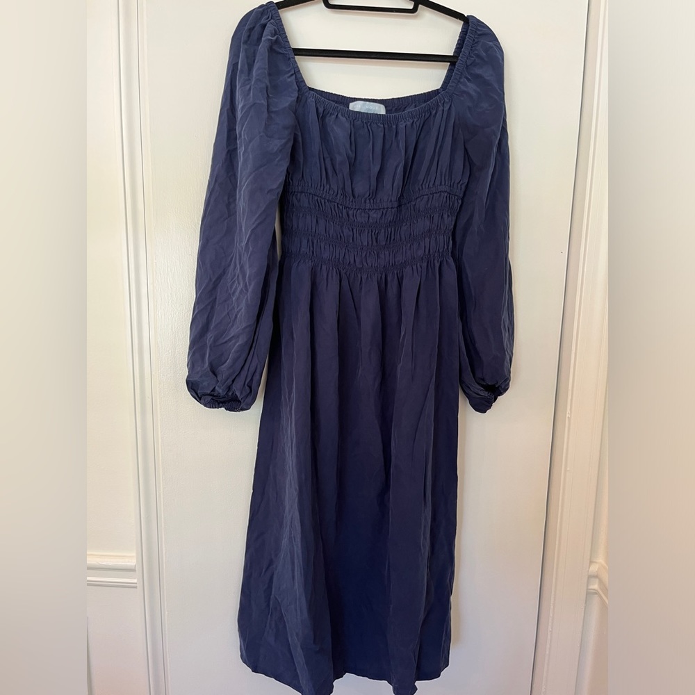 Hill House Jasmine Nap Dress Navy